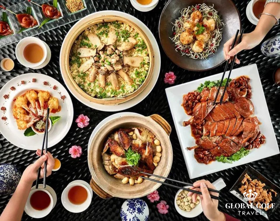 Ăn gì khi đi du lịch chơi golf ở Trung Quốc