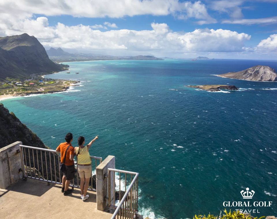 Đài quan sát Pali - Tour golf Hawaii