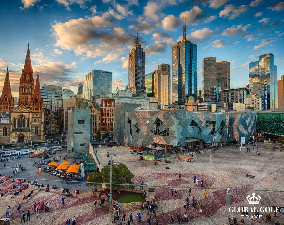 Federation Square - Quảng trường Liên bang ở Melbourne