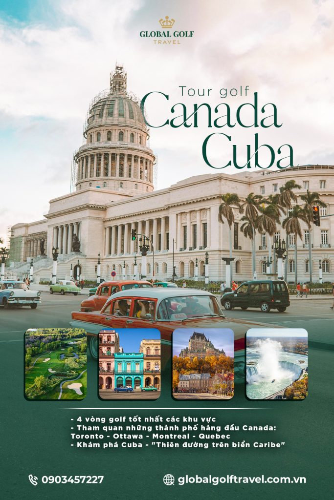 Tour golf Canada - Cuba