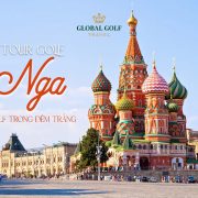golf trong đêm trắng - tour golf nga