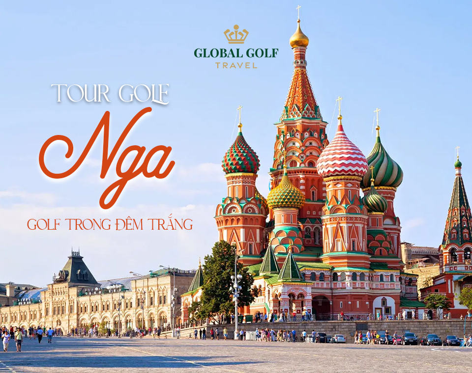 golf trong đêm trắng - tour golf nga