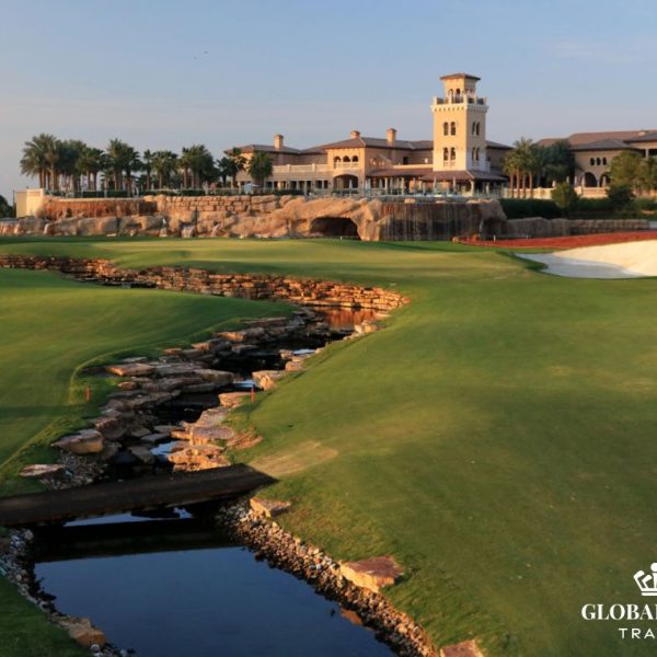 đặt sân golf ở dubai