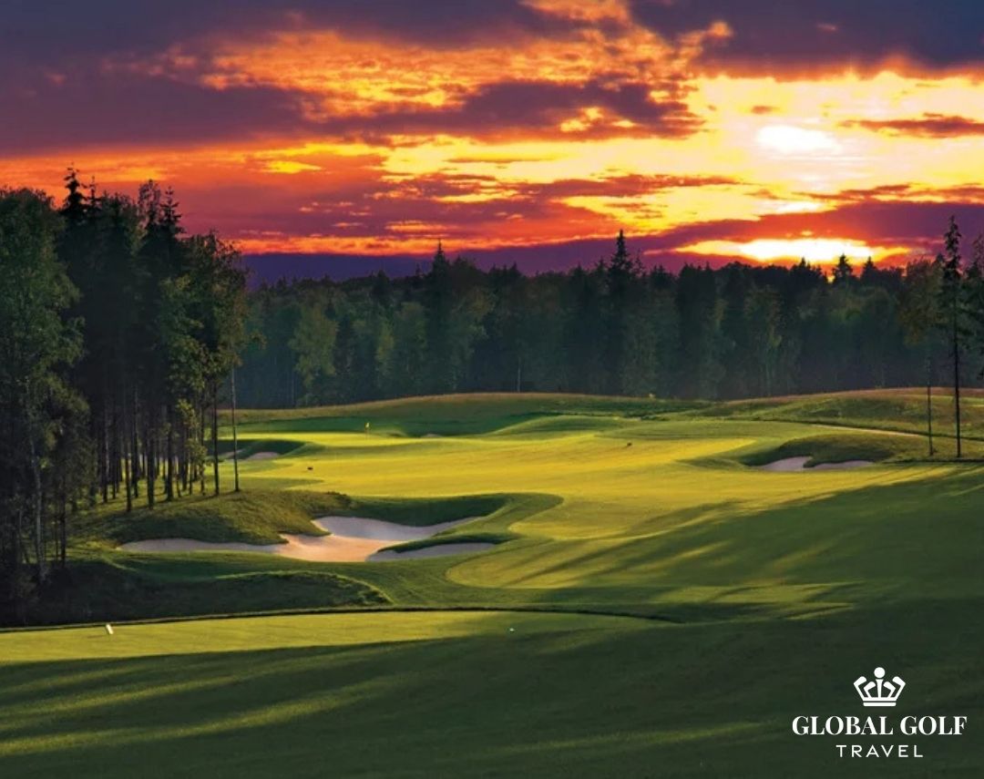 golf trong đêm trắng - tour golf nga