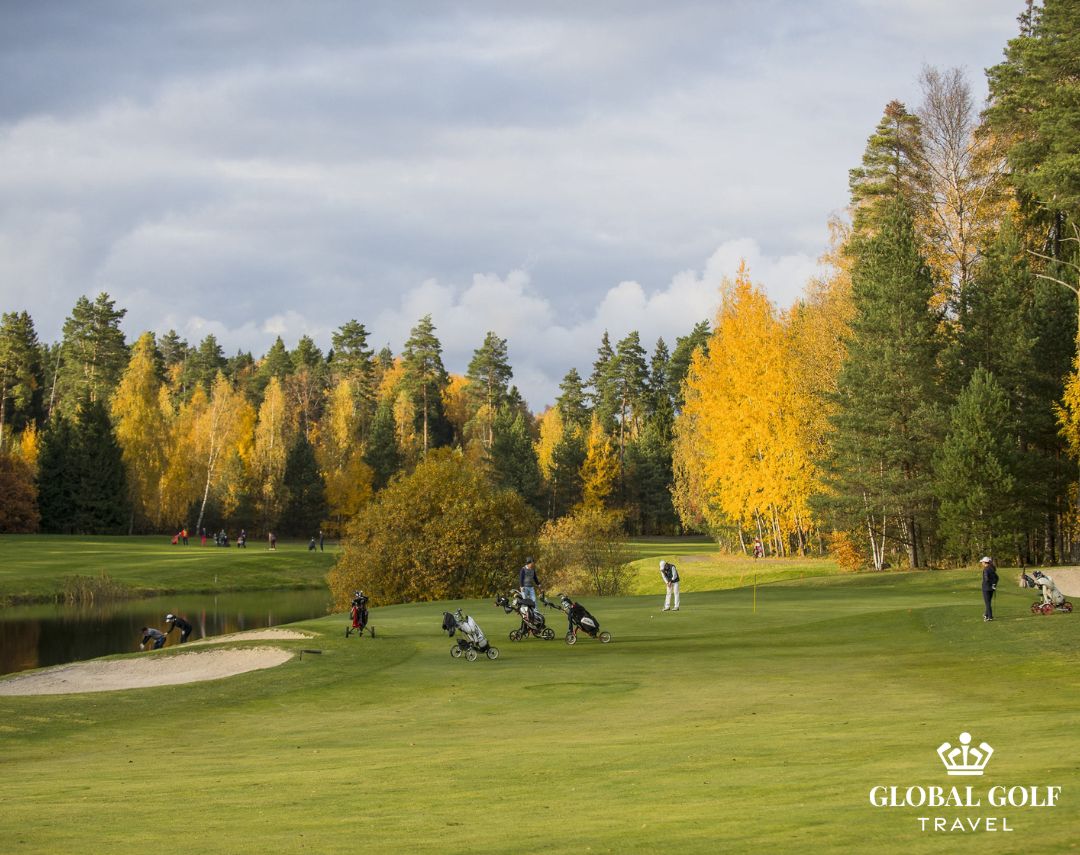 đặt sân golf tại nga